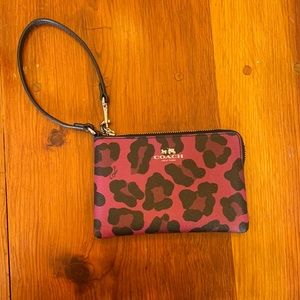 Coach wristlet